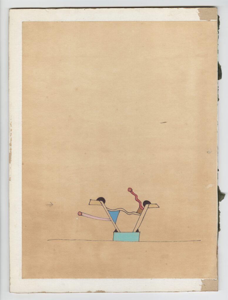 Ettore Sottsass, studies for lamps for Memphis, ca1981, Michele De Lucchi Archive