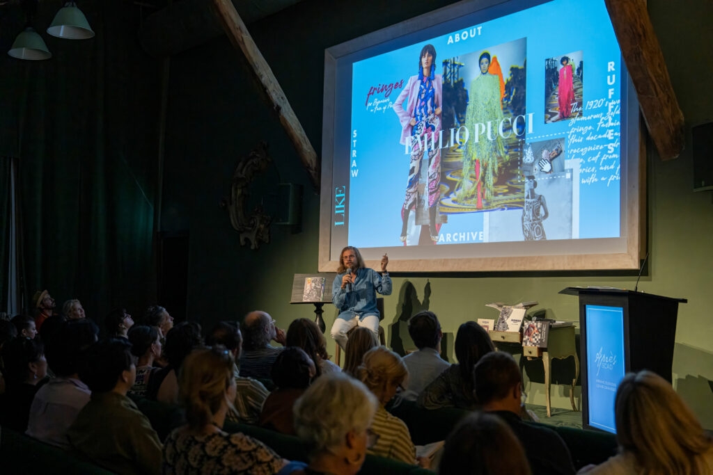 SCAD Lacoste – Summer 2023 – Apres SCAD – Artist Talk – Giacomo Golinelli – Maison Basse Theatre – Photography Courtesy of SCAD